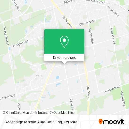 Redessign Mobile Auto Detailing map