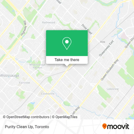 Purity Clean Up map