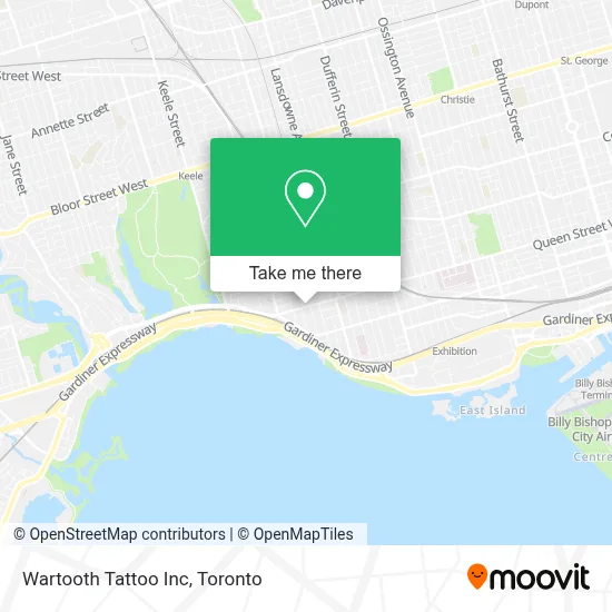 Wartooth Tattoo Inc map