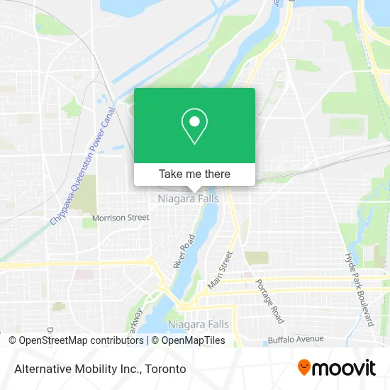 Alternative Mobility Inc. map