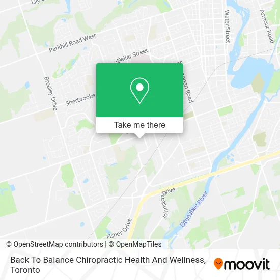 Back To Balance Chiropractic Health And Wellness map