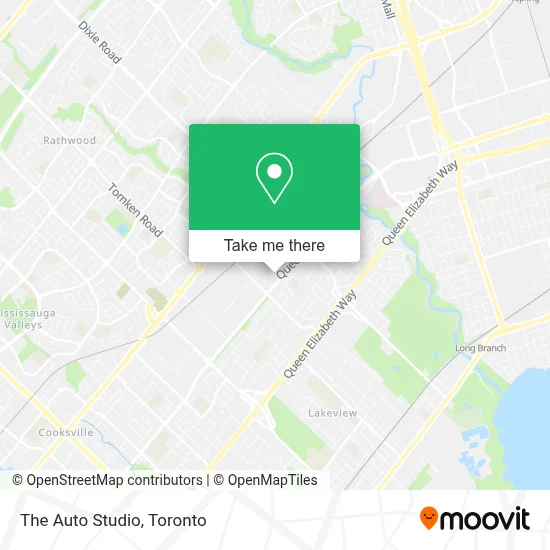 The Auto Studio map