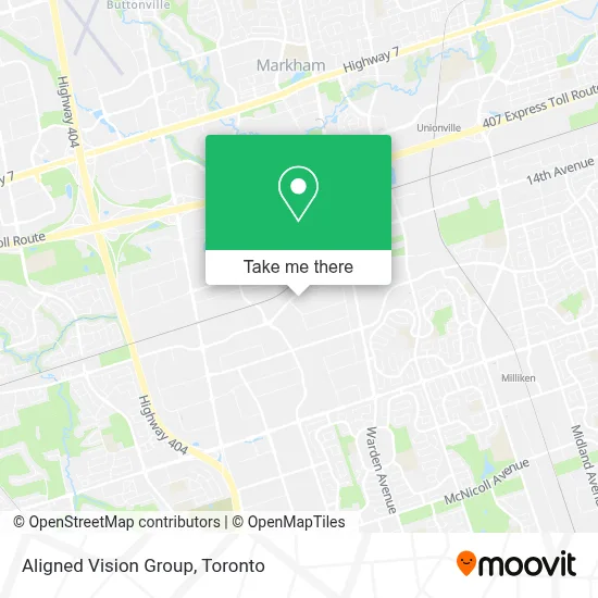 Aligned Vision Group map
