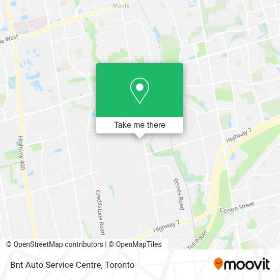 Bnt Auto Service Centre map