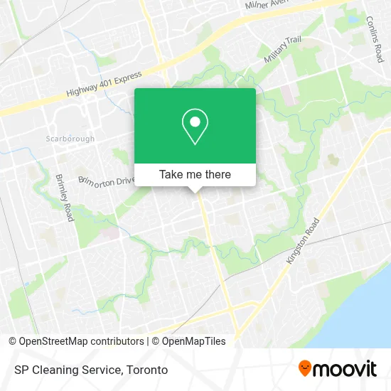 SP Cleaning Service map