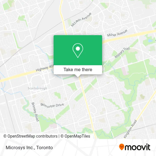Microsys Inc. map