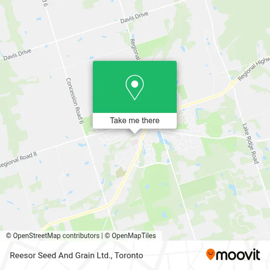 Reesor Seed And Grain Ltd. map