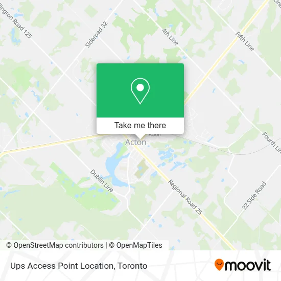 Ups Access Point Location plan