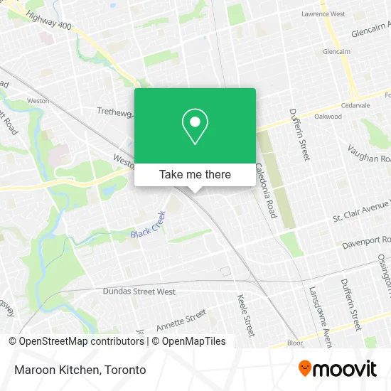 Maroon Kitchen map