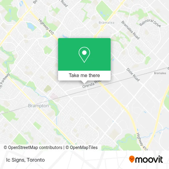 Ic Signs map