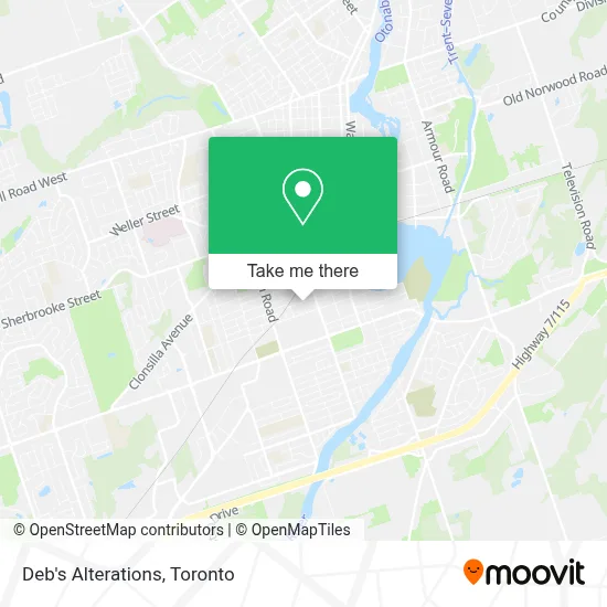 Deb's Alterations map