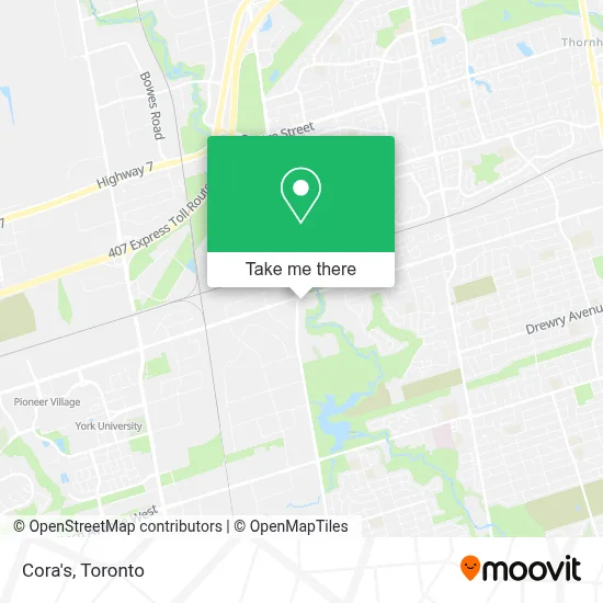 Cora's map