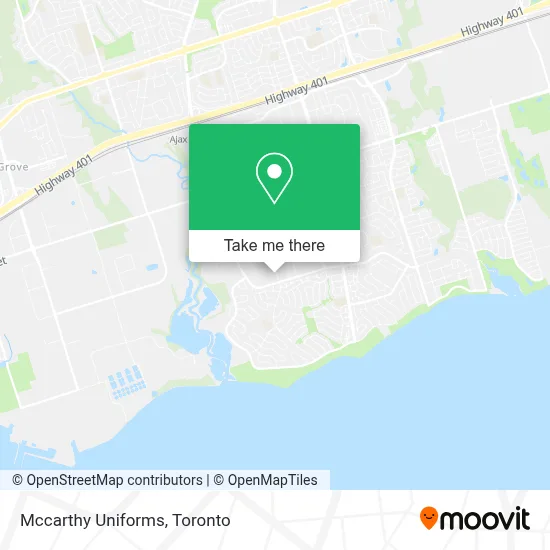 Mccarthy Uniforms map