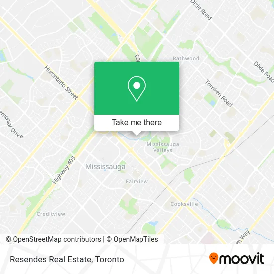 Resendes Real Estate map
