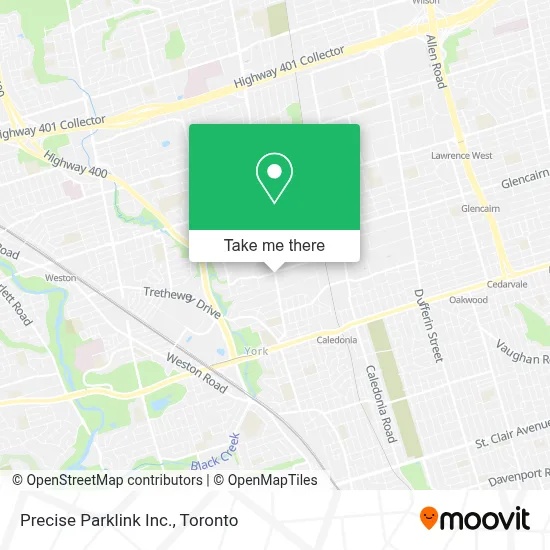 Precise Parklink Inc. map
