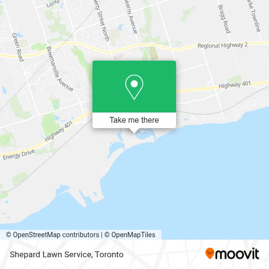 Shepard Lawn Service map