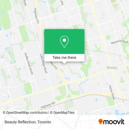 Beauty Reflection map