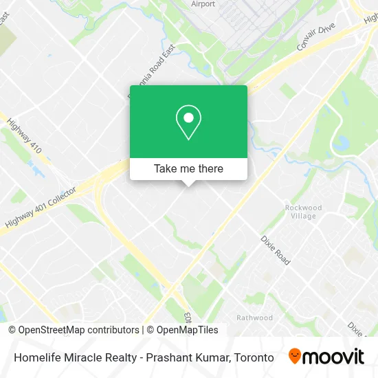 Homelife Miracle Realty - Prashant Kumar map