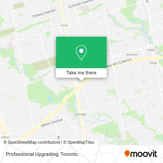 Professional Upgrading map