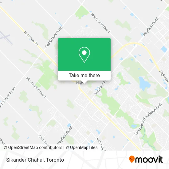 Sikander Chahal map