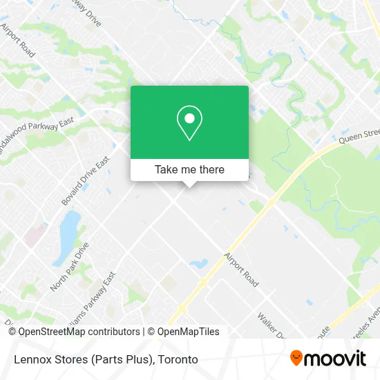 Lennox Stores (Parts Plus) map