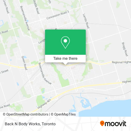 Back N Body Works map