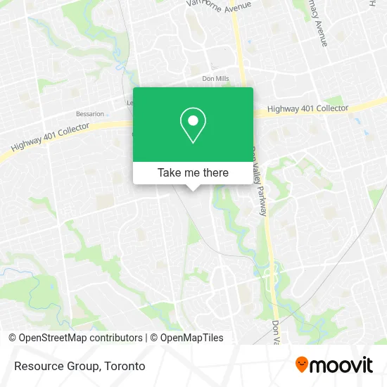 Resource Group map