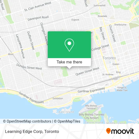 Learning Edge Corp map