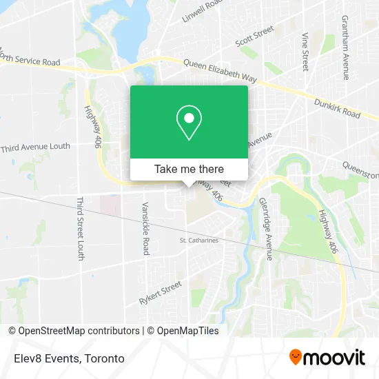 Elev8 Events map