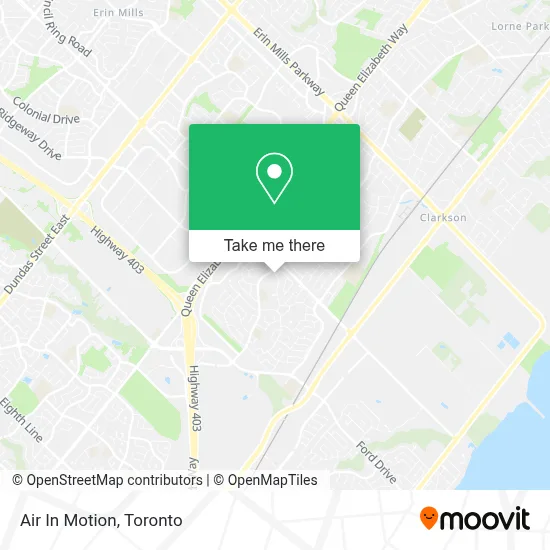 Air In Motion map