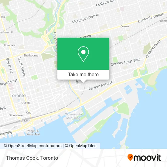 Thomas Cook map