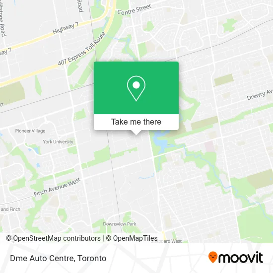 Dme Auto Centre map