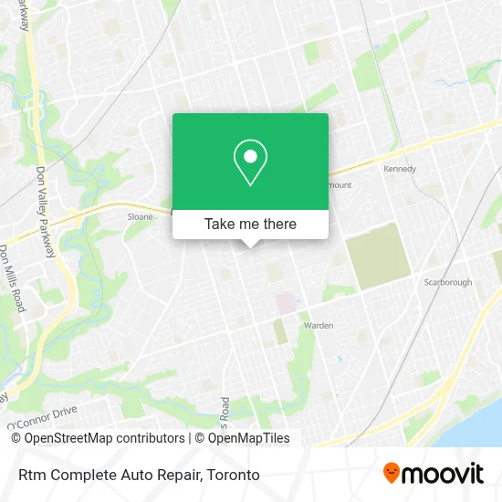 Rtm Complete Auto Repair plan