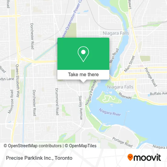 Precise Parklink Inc. map