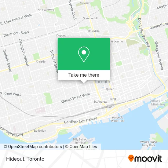 Hideout map