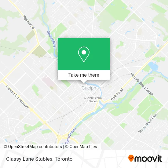 Classy Lane Stables map