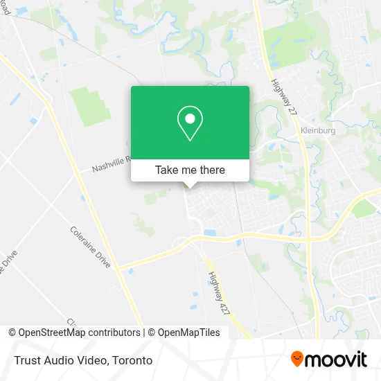 Trust Audio Video map