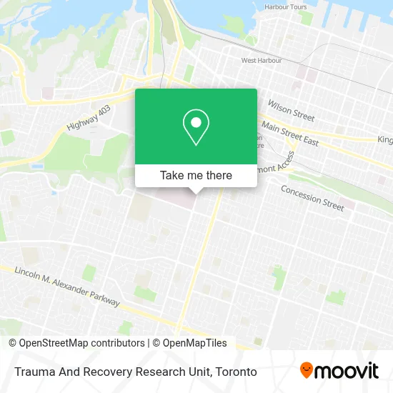 Trauma And Recovery Research Unit map
