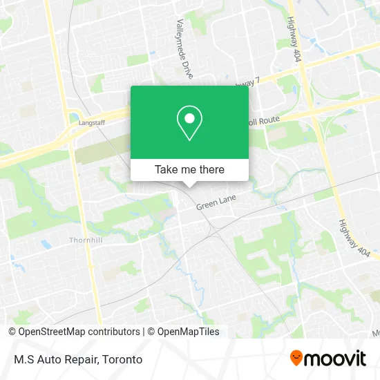 M.S Auto Repair map