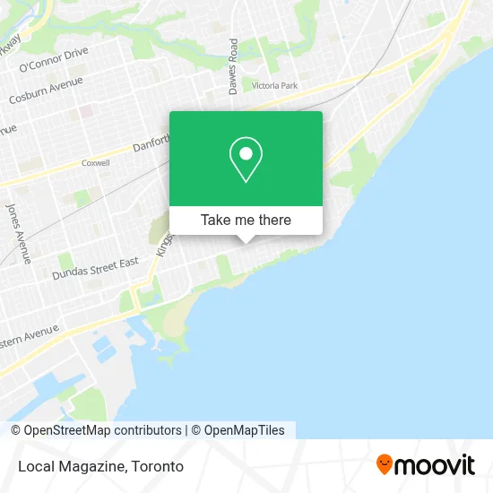 Local Magazine map