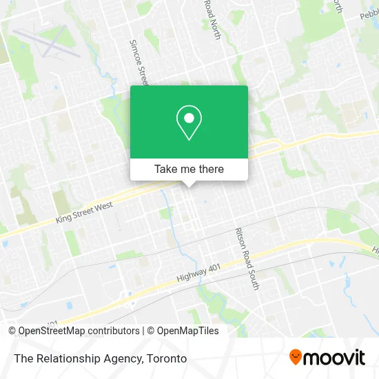 The Relationship Agency map