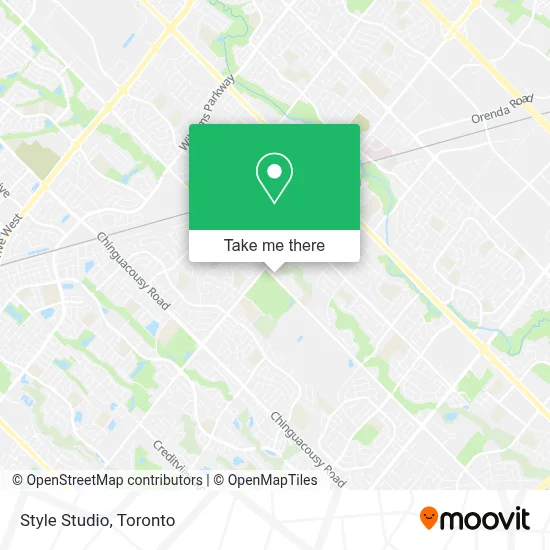 Style Studio map