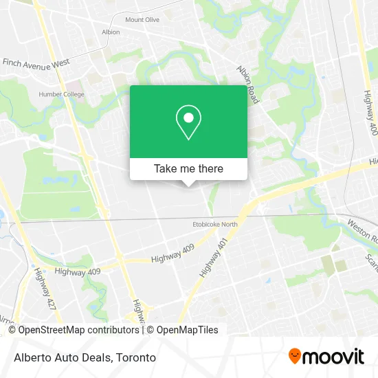 Alberto Auto Deals map