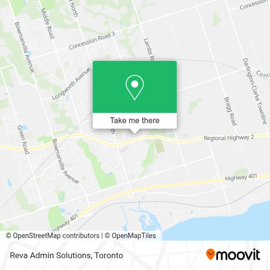 Reva Admin Solutions map