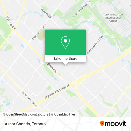 Azhar Canada map