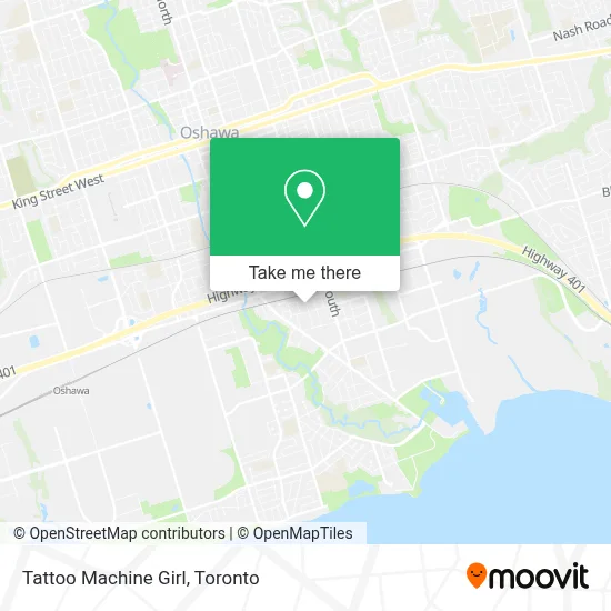Tattoo Machine Girl map