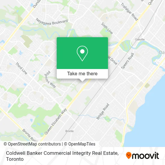 Coldwell Banker Commercial Integrity Real Estate map