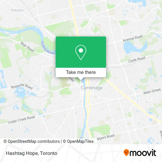 Hashtag Hope map