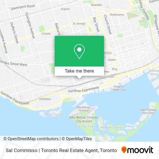 Sal Commisso | Toronto Real Estate Agent map
