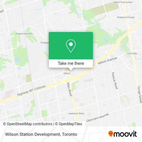 Wilson Station Development map